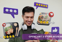 Opencart 3 store reviews
